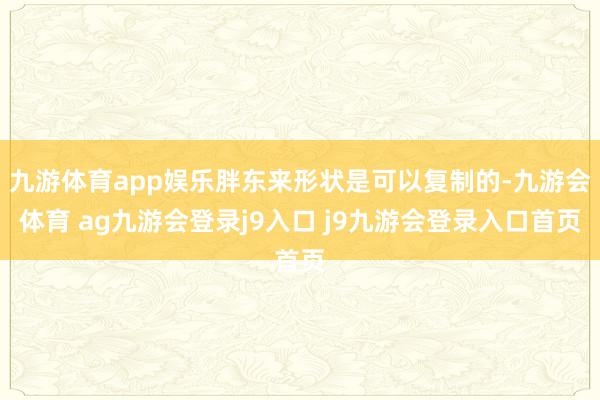 九游体育app娱乐胖东来形状是可以复制的-九游会体育 ag九游会登录j9入口 j9九游会登录入口首页